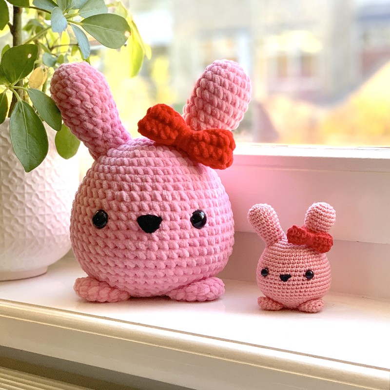 Boneka Rajut Mimi the Bunny — DIY Fluffies
