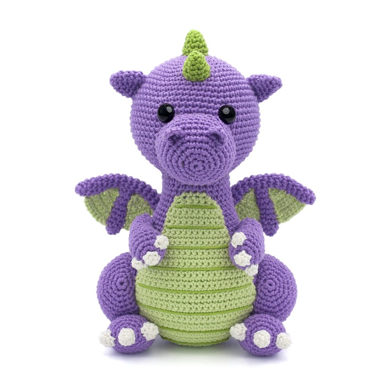 Boneka Rajut Elio the Dragon — DIY Fluffies