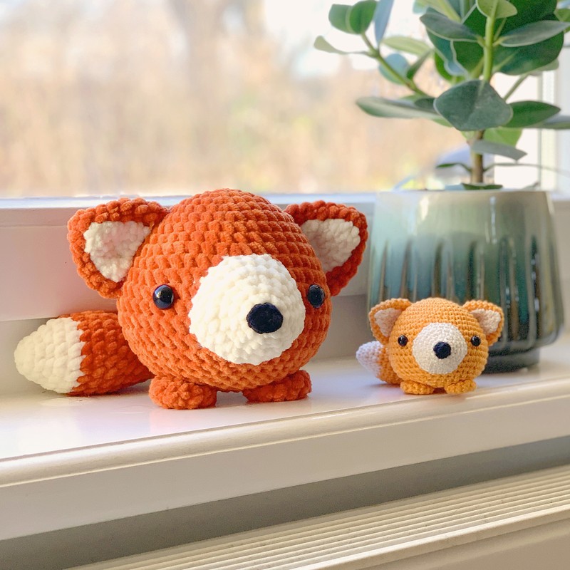 Boneka Rajut Alexander the Fox — DIY Fluffies
