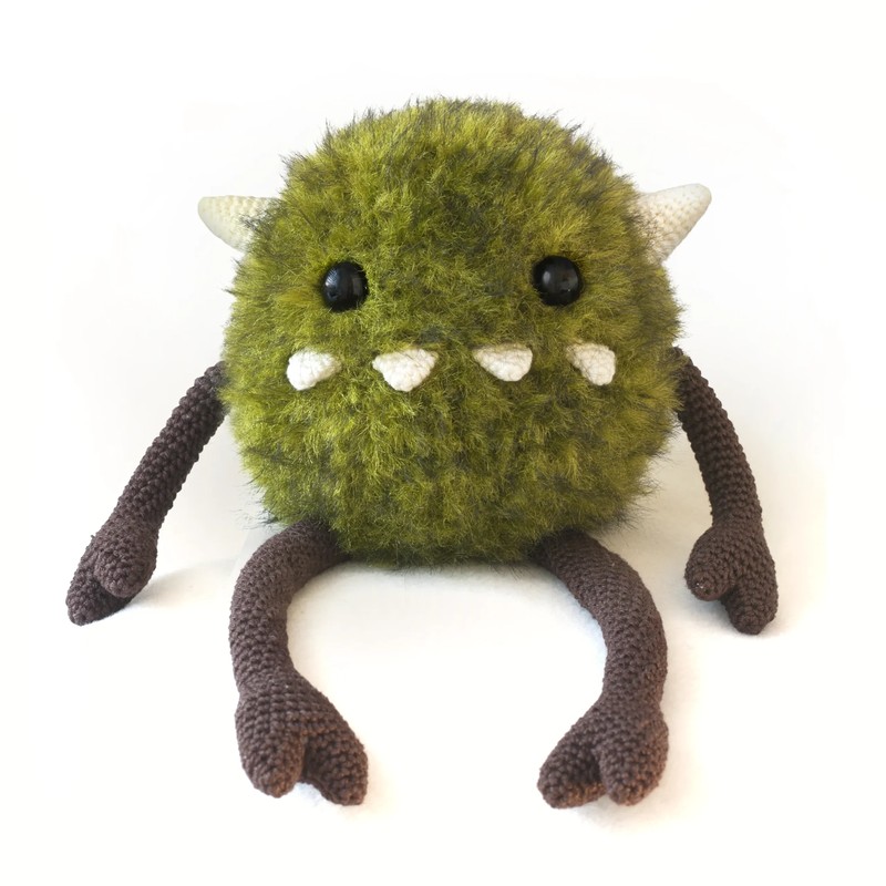 Boneka Rajut Harry the Monster — DIY Fluffies